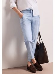 Street One Dżinsy - Tapered fit - w kolorze błękitnym rozmiar: W30/L28. Niebieskie jeansy Street One, l, bez wzorów, klasyczne. Za 174.95 zł.