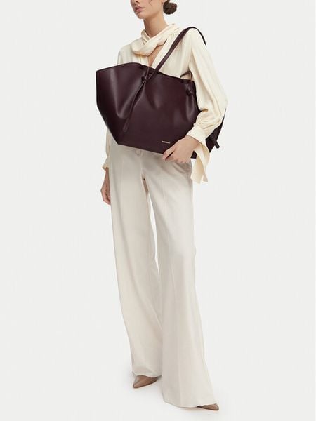 GINO ROSSI Torebka C-LDA9148 Bordowy. Czerwone shopper bag Gino Rossi, bez wzorów, ze skóry, bez dodatków. Za 279.99 zł.