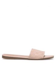 MEXX Klapki WYL141123-01 Beżowy. Brązowe klapki Mexx, bez wzorów, z syntetyku, bez obcasa, bez zapięcia. Za 99.99 zł.