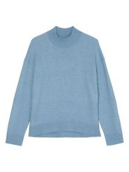Marc O´Polo Sweter w kolorze błękitnym rozmiar: S. Niebieskie swetry s, bez wzorów, bez ramiączek. Za 246.53 zł.