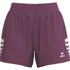 Spodenki Erima Celebrate 125 czerwone. Czerwone szorty sportowe 55PROTEC, bez wzorów, z dzianiny, na fitness i siłownię. Za 170.40 zł.