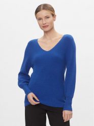 ONLY Sweter Atia 15230147 Niebieski Regular Fit. Niebieskie swetry ONLY, m, bez wzorów, z wiskozy, bez ramiączek. Za 129.99 zł.