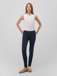 MAVI Dżinsy "Adriana" - Skinny fit - w kolorze granatowym rozmiar: W31/L28. Niebieskie jeansy Mavi, l, bez wzorów, klasyczne. Za 109.95 zł.