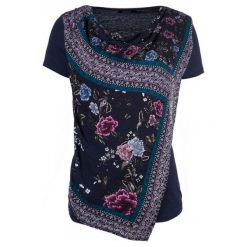 Desigual T-Shirt Damski Vicent Xs Ciemny Niebieski. T-shirty marki Desigual. W wyprzedaży za 201.00 zł.