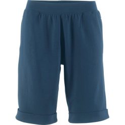 Bermudy dresowe bonprix ciemnoniebieski. Spodnie dresowe marki Nike. Za 37.99 zł.