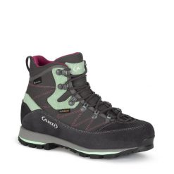 Buty górskie damskie AKU Trekker Lite III GTX. Zielone buty trekkingowe Aku, bez wzorów, ze skóry, bez zapięcia, trekkingowe. Za 882.00 zł.