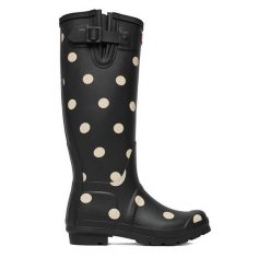 Kalosze Hunter. Czarne kalosze Hunter, bez wzorów, bez zapięcia. Za 349.99 zł.