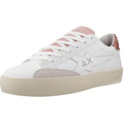 Buty SUN68 KATY LEATHER Biały. Białe buty trekkingowe SUN68, ze skóry, bez zapięcia. Za 288.99 zł.