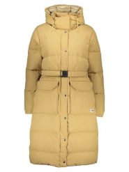 The North Face Płaszcz puchowy "Sierra" w kolorze beżowym rozmiar: M. Brązowe płaszcze The North Face, m, bez wzorów, z puchu, bez kaptura. Za 964.11 zł.