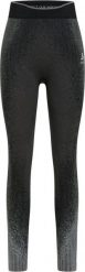 Legginsy termoaktywne damskie Odlo Blackcomb Eco BL Bottom Long. Czarne legginsy ODLO, bez wzorów, z materiału, sportowe, długie. Za 359.99 zł.
