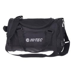 Torba Podróżna Onyx II 40L. Czarne torby podróżne Hi-tec, bez wzorów, z materiału, na ramię. Za 176.99 zł.