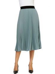 Heine Spódnica w kolorze błękitnym rozmiar: 46. Niebieskie spódnice Heine, na co dzień, bez wzorów, midi, proste. Za 87.19 zł.