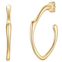 Yokoamii Kolczyki z mosiadzu w zlocie 1 ct Damski. Żółte kolczyki Yokoamii, z mosiądzu. Za 159.99 zł.