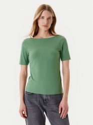 United Colors Of Benetton T-Shirt 3FJHD109K Zielony Slim Fit. Zielone t-shirty United Colors Of Benetton, s, bez wzorów, z bawełny, bez kołnierzyka, bez ramiączek. Za 59.99 zł.