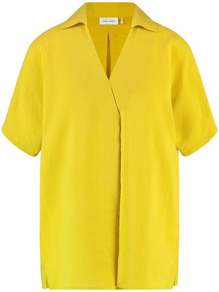 EDITION Bluzka w kolorze żółtym rozmiar: 36. Żółte bluzki EDITION, bez wzorów, bez kołnierzyka, bez ramiączek. Za 92.42 zł.