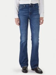 Tommy Hilfiger Jeansy WW0WW46729 Niebieski Bootcut Fit. Niebieskie jeansy Tommy Hilfiger, bez wzorów, z bawełny. Za 449.99 zł.