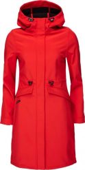 Damski płaszcz typu softshell Loap Lunara czerwony. Czarne płaszcze LOOP, na jesień, m, bez wzorów, z elastanu, eleganckie, z kapturem. Za 259.69 zł.