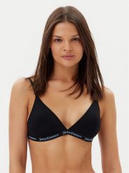 Juicy Couture Biustonosz bezfiszbinowy JCTTH125958 Czarny. Czarne biustonosze Juicy Couture, bez wzorów, z syntetyku. Za 69.99 zł.