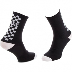 Skarpety Wysokie Damskie VANS - Ticker Sock VN0A2XBNUOO Black/Funday. Czarne skarpetki Vans, z bawełny. Za 39.00 zł.
