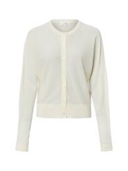 Opus Kardigan damski - Desela Kobiety biały, 40. Białe swetry Opus, na lato, bez wzorów, z wiskozy, bez ramiączek. Za 399.95 zł.