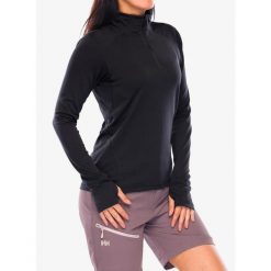 Bluza z zamkiem 1/2 damska Helly Hansen LIFA Tech Lite 1/2 Zip. Czarne bluzy Helly Hansen, m, bez wzorów, bez ramiączek, bez kaptura. W wyprzedaży za 280.70 zł.