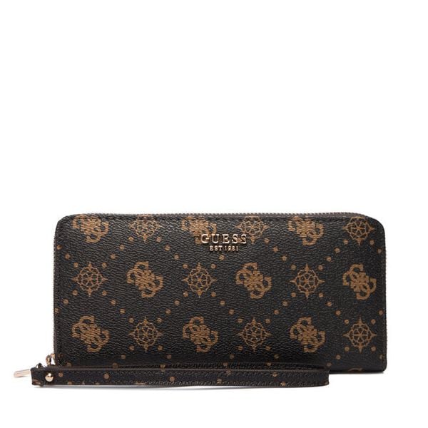 Portfel Guess. Brązowe portfele Guess, z aplikacjami. Za 299.99 zł.
