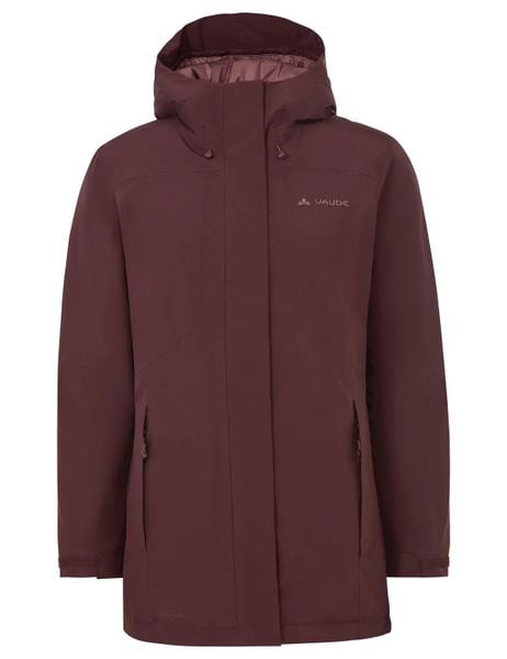 Outdoor-Jacke W Rosemoor Padded Parka. Niebieskie płaszcze Vaude, na jesień, bez wzorów, z materiału, z kapturem. Za 1,029.00 zł.