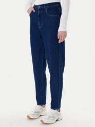 Tommy Jeans Jeansy DW0DW22446 Niebieski Mom Fit. Niebieskie jeansy Tommy Jeans, bez wzorów, z bawełny. Za 409.99 zł.