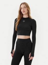 Adidas by Stella McCartney Koszulka techniczna Training JW4566 Czarny Slim Fit. Czarne t-shirty sportowe adidas by Stella McCartney, l, bez wzorów, z syntetyku, bez ramiączek, na fitness i siłownię. Za 349.99 zł.