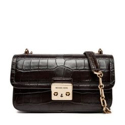 Torebka MICHAEL Michael Kors. Brązowe kopertówki MICHAEL Michael Kors, bez wzorów, wizytowe, bez dodatków. Za 789.99 zł.
