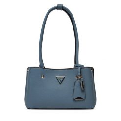 Torebka Guess. Niebieskie torebki klasyczne Guess, z aplikacjami, klasyczne, bez dodatków. Za 329.99 zł.