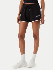 Karl Lagerfeld Jeans Szorty sportowe B2W10125 Czarny Regular Fit. Czarne szorty sportowe Karl Lagerfeld Jeans, bez wzorów, z bawełny. Za 332.99 zł.