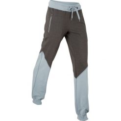Spodnie sportowe, długie bonprix szaro-srebrnoszary melanż. Spodnie sportowe marki bonprix. Za 37.99 zł.