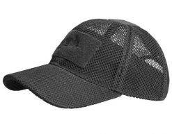 Czapka z daszkiem baseballowa Mesh. Zielone czapki z daszkiem HELIKON-TEX, z aplikacjami, z materiału, eleganckie. Za 81.99 zł.