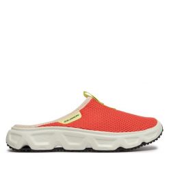 Klapki Salomon. Brązowe klapki Salomon, bez wzorów, sportowe, bez obcasa, bez zapięcia. Za 239.99 zł.