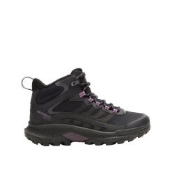 Buty trekkingowe Merrell Speed Strike 2 Mid GTX Czarny. Czarne buty trekkingowe Merrell, z gumy, bez zapięcia. Za 603.95 zł.