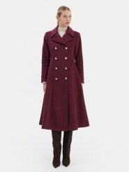 Rinascimento Płaszcz przejściowy CFC0126730003 Bordowy Regular Fit. Czerwone płaszcze Rinascimento, m, bez wzorów, z syntetyku, bez kaptura. Za 1,059.00 zł.