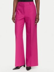 HUGO Spodnie materiałowe Hasmina 50566625 Fioletowy Regular Fit. Fioletowe spodnie materiałowe Hugo, bez wzorów, z materiału. Za 764.99 zł.