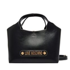 Torebka LOVE MOSCHINO. Czarne torebki klasyczne Love Moschino, bez wzorów, klasyczne, bez dodatków. Za 859.99 zł.
