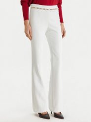 Marciano Guess Spodnie materiałowe 6RGB12 9373Z Biały Regular Fit. Białe spodnie materiałowe Marciano Guess, z aplikacjami, z materiału. Za 859.99 zł.