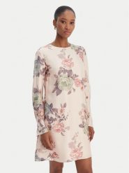 Marella Sukienka codzienna Samba 2613221171 Beżowy Regular Fit. Brązowe sukienki Marella, na co dzień, bez wzorów, z jedwabiu, bez kołnierzyka, bez ramiączek, proste. Za 1,359.00 zł.