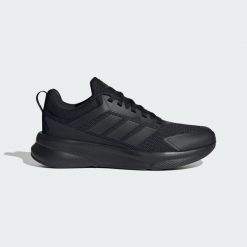 Buty Fortarun 4.0. Białe buty do biegania adidas, bez wzorów, z materiału, bez zapięcia, do biegania. Za 239.00 zł.