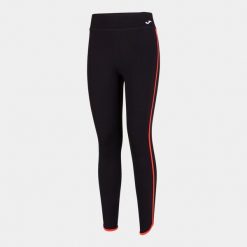 Damskie legginsy Joma Combi Torneo długie czarne/koral S. Brązowe legginsy Joma, bez wzorów, długie. Za 177.99 zł.
