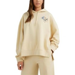 Sweter damski O'Neill Bunji z kapturem. Żółte swetry O'Neill, s, bez wzorów, sportowe, bez ramiączek. Za 439.00 zł.