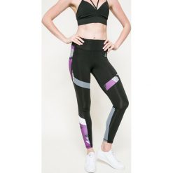 Reebok - Legginsy. Szare legginsy marki Reebok, z dzianiny. W wyprzedaży za 99.90 zł.