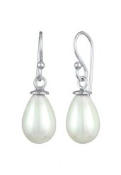 Nenalina Damska zawieszka do uszu Oval Classic z perłą muszlową w srebrze próby 925 Sterling Silver Kolczyki 1 ct Damski. Szare kolczyki Nenalina, z perłą, srebrne. Za 148.99 zł.