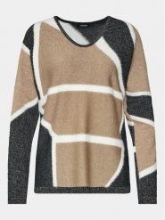 Olsen Sweter Chloe 11004174 Kolorowy Relaxed Fit. Swetry Olsen, bez wzorów, z wiskozy, bez ramiączek. Za 669.99 zł.