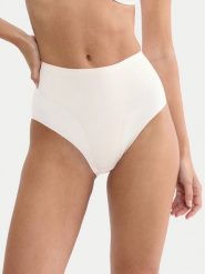 Triumph Figi klasyczne z wysokim stanem Make Up Illusion 10224802 Kremowy. Białe figi Triumph, bez wzorów, z syntetyku, z podwyższonym stanem. Za 149.99 zł.