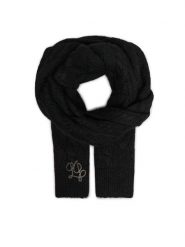 Liu Jo Szalik 2F6025 MA40S Czarny. Czarne szaliki i kominy Liu Jo, bez wzorów, z poliesteru. Za 379.99 zł.
