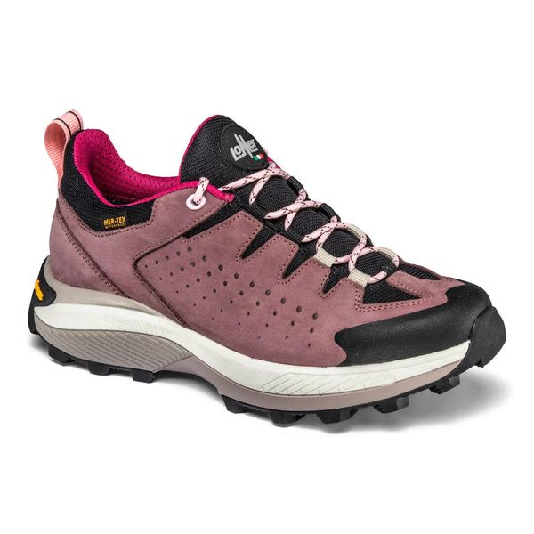 Buty do chodzenia Lomer Mercury MTX. Czerwone buty trekkingowe Lomer, bez wzorów, z nubiku, bez zapięcia, trekkingowe. Za 634.50 zł.